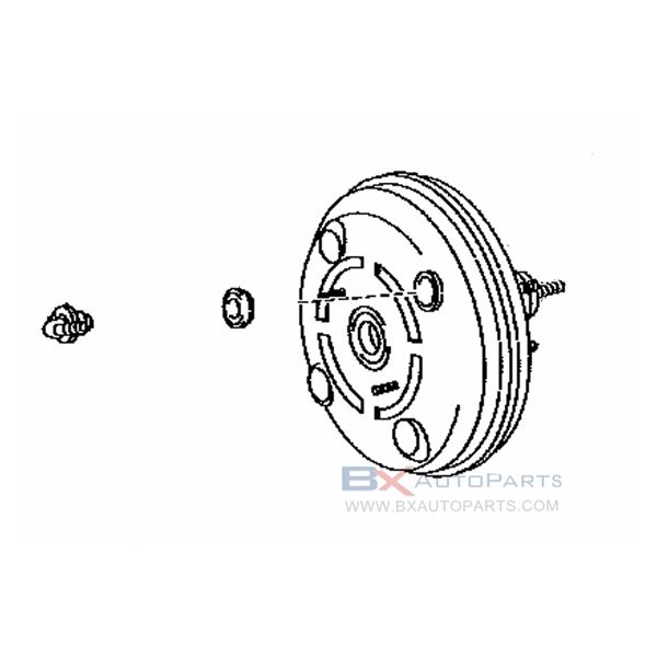 44610-12C71 Brake Booster For Toyota BLADE 2008/03 - 2009/12 AZE15#