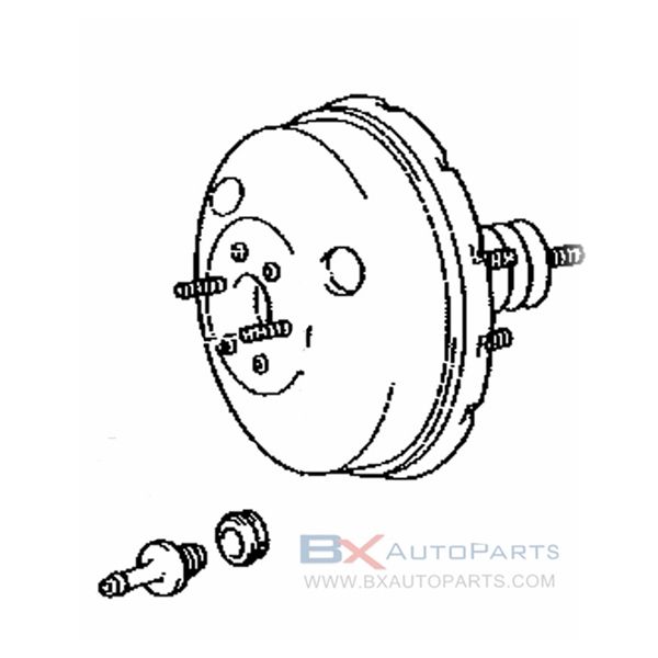 44610-52240 Brake Booster For Toyota  VITZ 2002/08 - 2002/12 NCP1#,SCP10