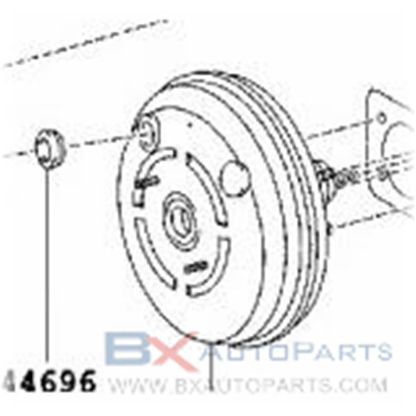 44610-53280 44610-53290 44610-53281 Brake Booster For Toyota /LEXUS IS250/220D