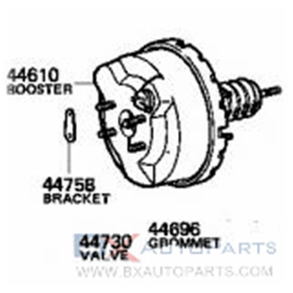 44610-35130 44610-35160 44610-35170 Brake Booster For Toyota HILUX 1978-1984