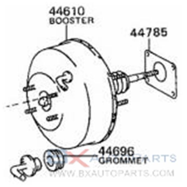 44610-30850 44610-30830 44610-30810 Brake Booster For Toyota  CROWN 1991-2001