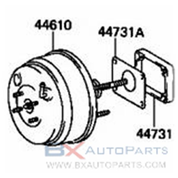 44610-30400 44610-30570 44610-30520 44610-30470 Brake Booster For Toyota  CROWN 1983-1987