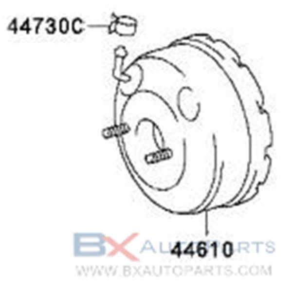 44610-16580 Brake Booster For Toyota  PASEO 1994-1999