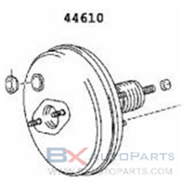 44610-09430 44610-09390 Brake Booster For Toyota COROLLA (S.AFRICA) 2007-