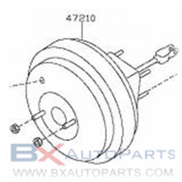 47210-EA040 47210-ZP04B Brake Booster For Nissan FRONTIER 2004-