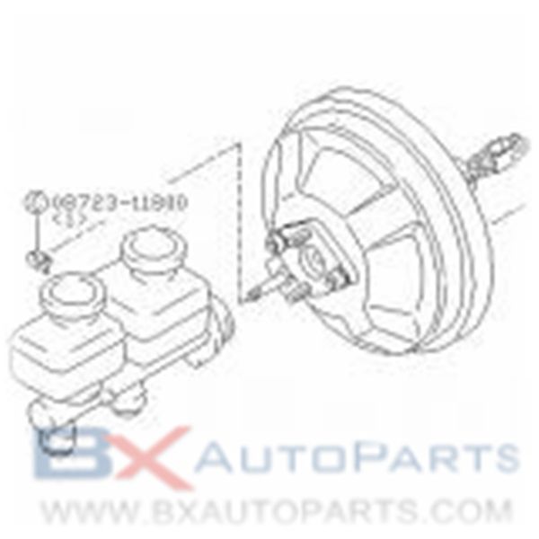 47210-P7200 47210-P6501 47210-P9100 Brake Booster For Nissan 280ZX 1978-1983