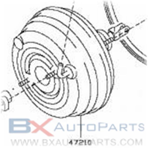 D7210-JF00A Brake Booster For Nissan GT-R