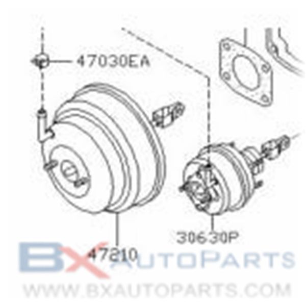 47210-VB001 Brake Booster For Nissan PATROL(SAFARI)