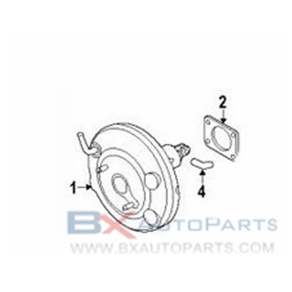 59110-1R000 Brake Booster For 2013- HYUNDAI ACCENT