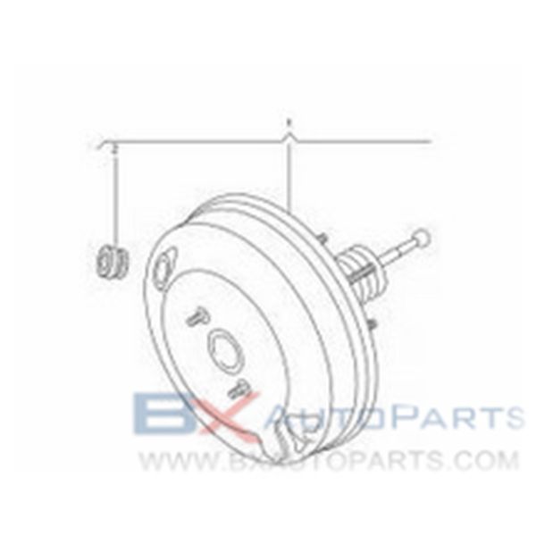 6RF612107B 6RF612107A Brake Booster For VOLKSWAGEN POLO/DERBY/VENTO-IND 2013-